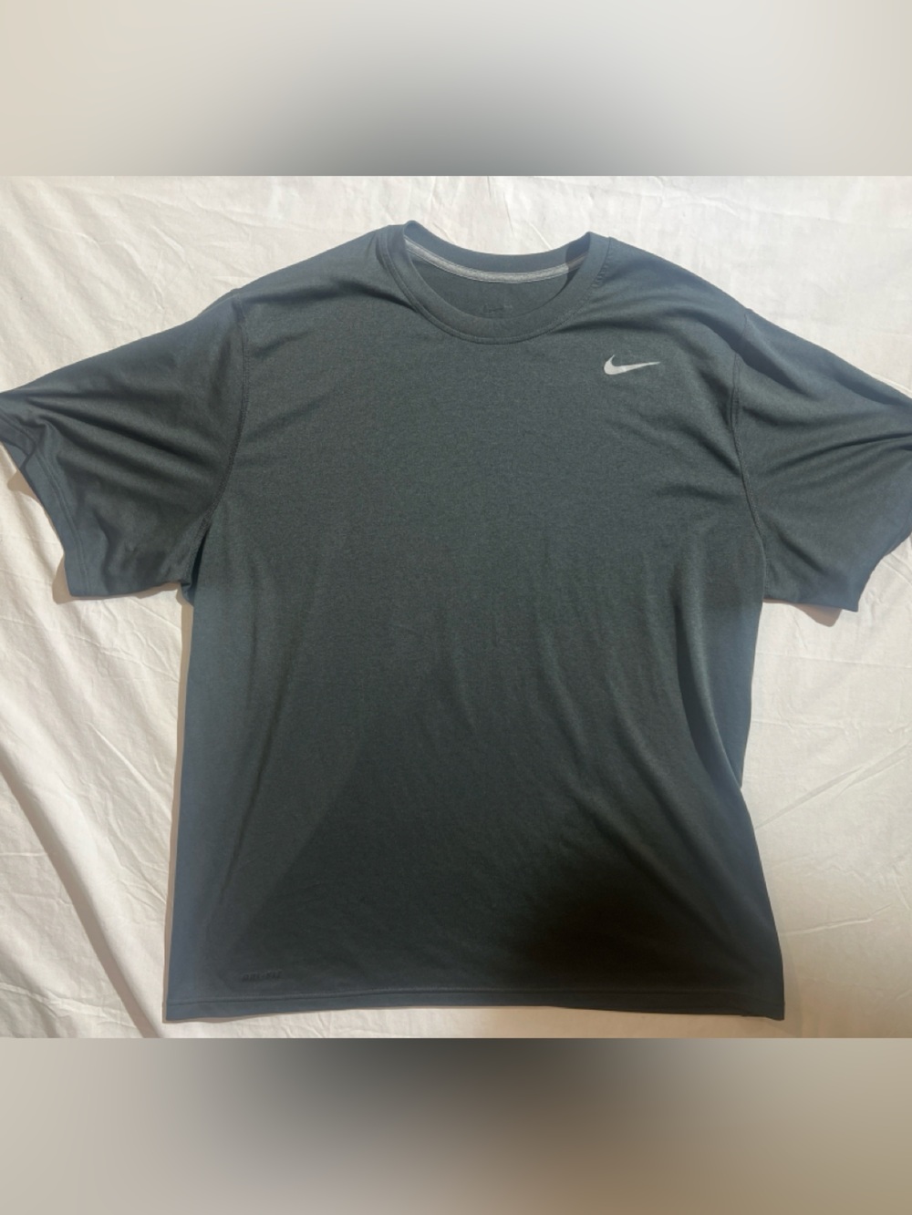Nike Men’s Charcoal Gray Dri-FIT Short Sleeve Tee XXL
